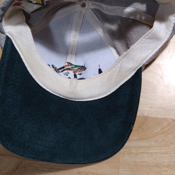 Vintage Australia Dolphin Leather Strap Back Hat - Picture 9 of 11